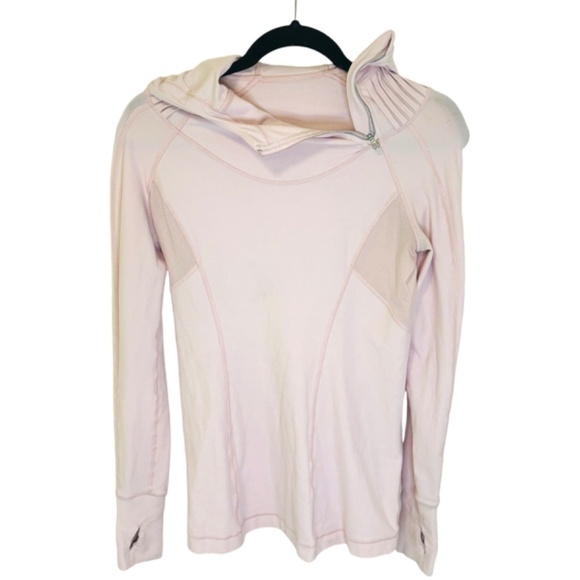 Lululemon Run: Back On Track Pullover Long Sleeve Sweater Pig Pink SZ 6 - Picture 5 of 15